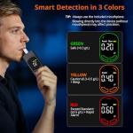 Proster Dual-Sensor Breathalyzer with Voice Prompts