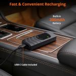 Proster Dual-Sensor Breathalyzer with Voice Prompts