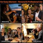 Proster Dual-Sensor Breathalyzer with Voice Prompts
