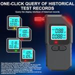 Portable Breathalyzer with LCD Display and 15 Mouthpieces