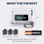 BACtrack C6 Keychain Breathalyzer with Smartphone Connectivity
