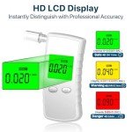 Professional Alcohol Tester with LCD Display