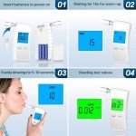 Professional Alcohol Tester with LCD Display