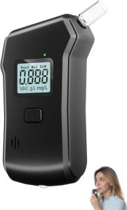Professional Alcohol Breathalyzer with LCD Display