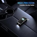 Professional Alcohol Breathalyzer with LCD Display