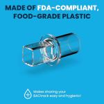 BACtrack Keychain Breathalyzer Mouthpieces - 20 Pack