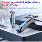 Portable Professional Breathalyzer with LCD Display