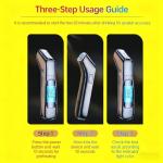 Portable Professional Breathalyzer with LCD Display