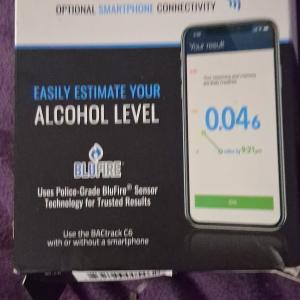 BACtrack C6 Keychain Breathalyzer with BluFire Sensor