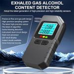 Professional-Grade Portable Alcohol Breathalyzer with LCD Display
