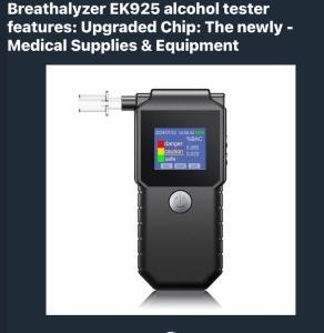 EK925 Professional Alcohol Breathalyzer for Accurate Testing