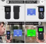EK925 Professional Alcohol Breathalyzer for Accurate Testing