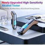 Portable Alcohol Breathalyzer with LCD Display