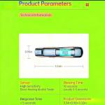 Portable Alcohol Breathalyzer with LCD Display