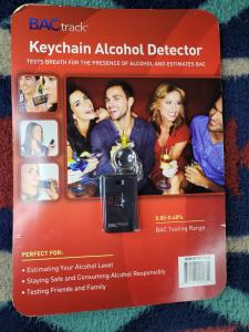BACtrack Keychain Portable Alcohol Breathalyzer