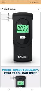 BACtrack S80 Portable Professional Breathalyzer