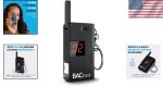 Keychain Breathalyzer - Smart BAC Tester for Safety