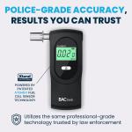 Portable Professional Breathalyzer with Accurate BAC Testing