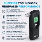 Portable Professional Breathalyzer with Accurate BAC Testing