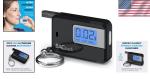 Compact Keychain Breathalyzer: Quick Alcohol Tester
