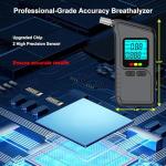 Portable Alcohol Breathalyzer with 5 Mouthpieces
