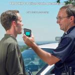 Portable Alcohol Breathalyzer with 5 Mouthpieces
