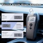 Digital Alcohol Breathalyzer with Memory and Alarm