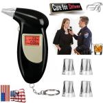 LCD Digital Alcohol Breathalyzer - Professional Tester