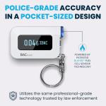 Keychain Breathalyzer for iPhone and Android