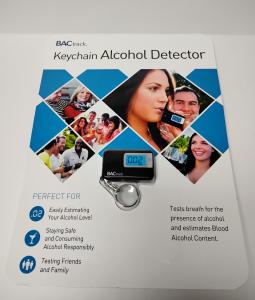 BACtrack Keychain Breathalyzer with LED Display