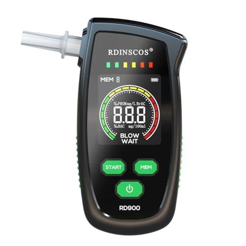 Rechargeable Portable Breathalyzer with LCD Display