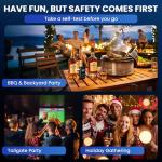 VXF Portable Alcohol Breathalyzer with LCD Display