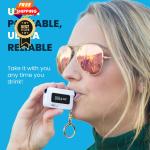 BACtrack C6 Keychain Breathalyzer - White