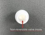 AlcoMate Breathalyzer Mouthpieces - One-Way Flow (1000 Pack)