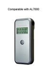 AlcoMate Breathalyzer Mouthpieces - One-Way Flow (1000 Pack)