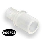 AlcoMate Breathalyzer Mouthpieces - One-Way Flow (1000 Pack)