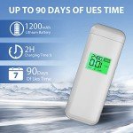L&HE Professional Alcohol Breathalyzer with LCD Display