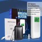 L&HE Professional Alcohol Breathalyzer with LCD Display