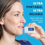 BACtrack Go Keychain Alcohol Breathalyzer - White