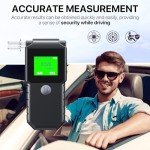 USB Rechargeable Breathalyzer with High Precision Sensor