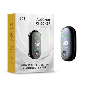 Portable Keychain Breathalyzer with USB-C Charging