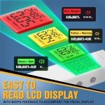 Portable Alcohol Breathalyzer with LCD Display & Memory