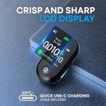 Portable Keychain Breathalyzer with USB-C Charging