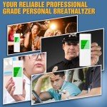 Portable Alcohol Breathalyzer with LCD Display & Memory