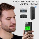 Professional Alcohol Breathalyzer with LCD Display