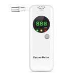 Professional Portable Ketone Breathalyzer with 10 Mouthpieces