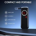 YYBNN Portable Alcohol Breathalyzer with LCD Display