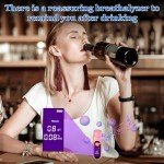 Portable Professional Alcohol Breathalyzer - USB Rechargeable