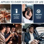 YYBNN Portable Alcohol Breathalyzer with LCD Display