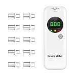 Professional Portable Ketone Breathalyzer with 10 Mouthpieces
